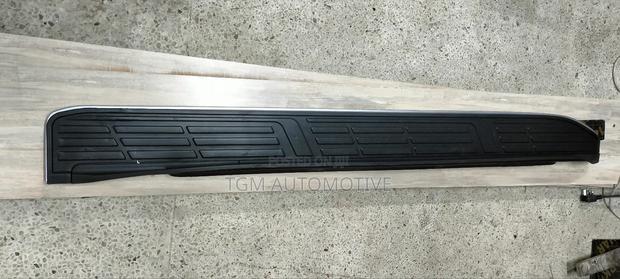 Side Steps Black Prado 150 Black Silver - main view
