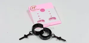 Men Cross Earings