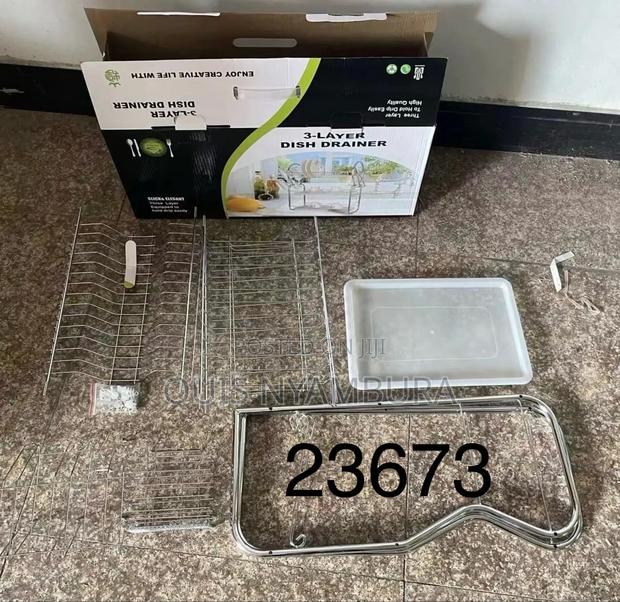 Dish Drainer, 3 Layer Dish Drainer