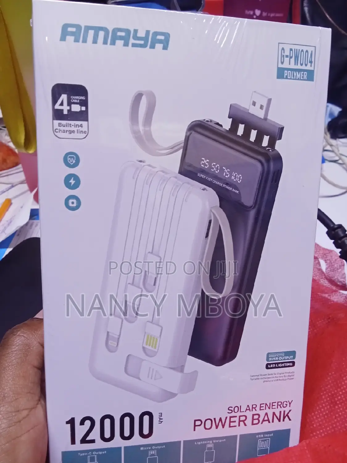 Amaya Power Bank 12000mah