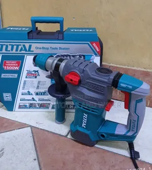 New Total Rotary Hammer Drill 1500W + Bitts