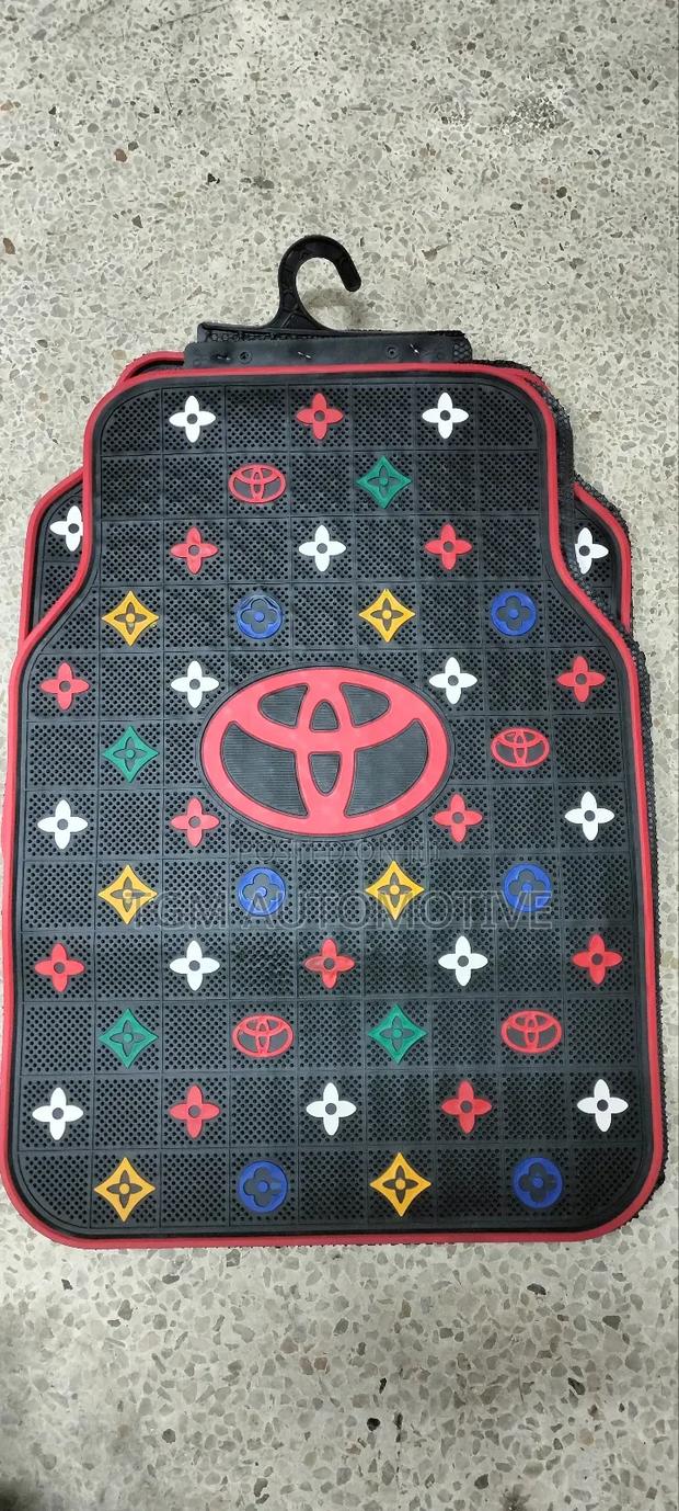Toyota Flowered Coloured Mats - main view
