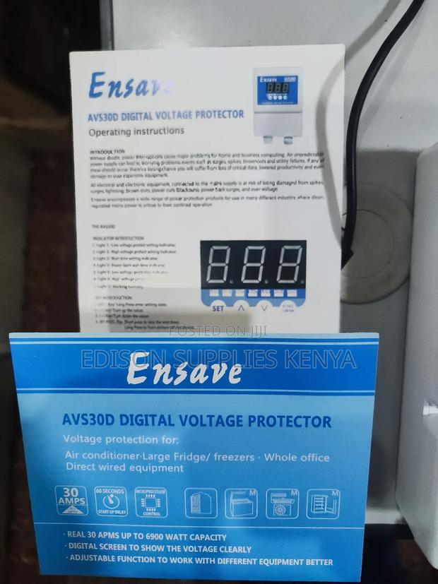 AVS30 Ensave AVS 30 Digital Voltage Surge Protector 30 Amp - thumbnail 2