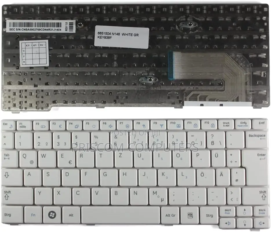 Laptop Keyboard for Samsung N150