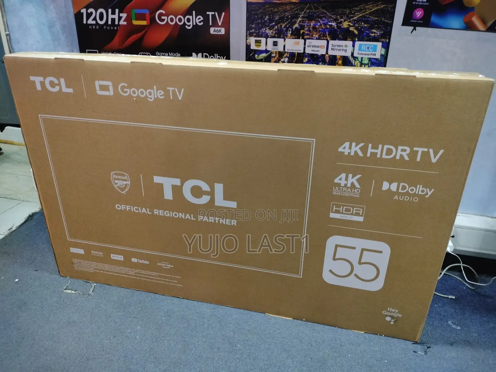 (2024) 55 Inch P635 TCL HDR Google Tv