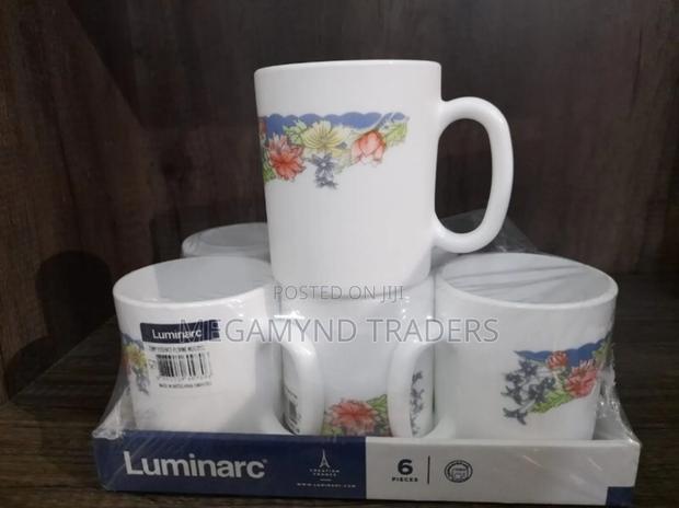 6pc Luminarc Mugs / Luminarc Cups - thumbnail 5