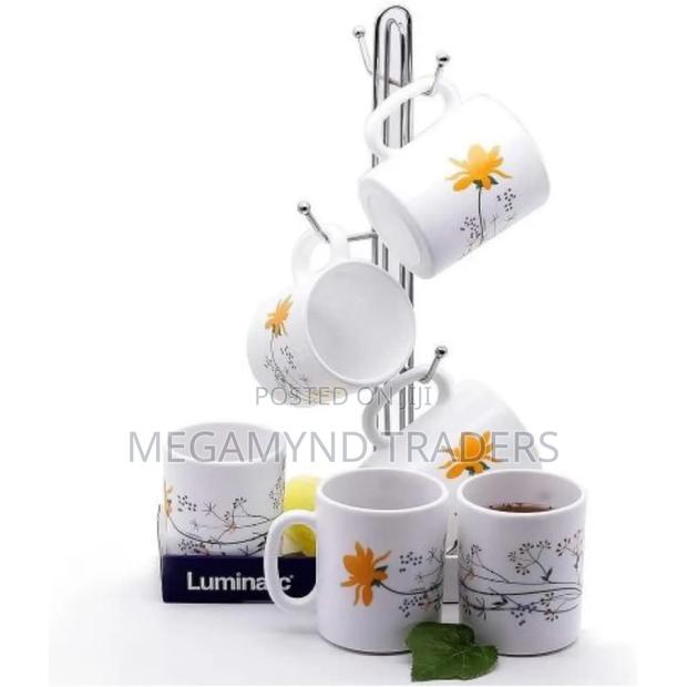 6pc Luminarc Mugs / Luminarc Cups - thumbnail 6