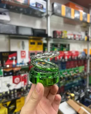 Solar Powered Metallic Green,Silver,Gold Ring Air Fresheners