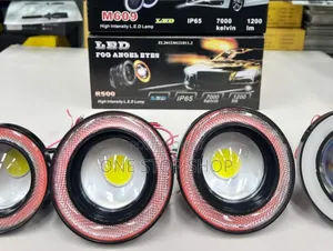 High Intensity Led Fog Lights in Different Sizes and Colors