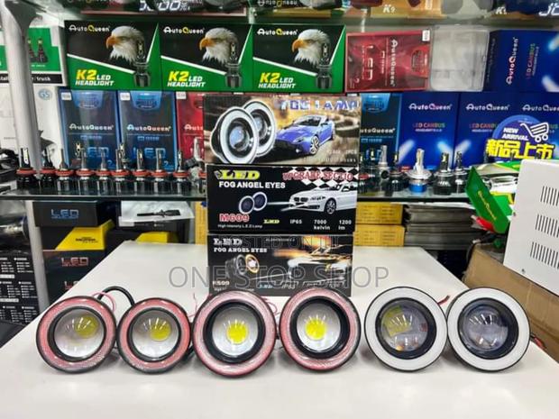 High Intensity Led Fog Lights in Different Sizes and Colors - main view