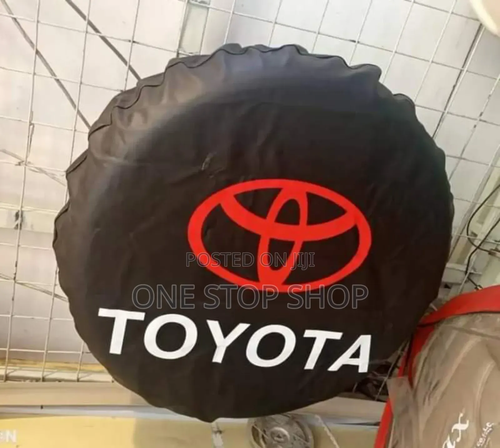 16" Toyota Cars Labelled Antitheft Spare Tire Cover