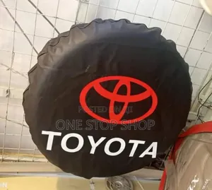 16" Toyota Cars Labelled Antitheft Spare Tire Cover