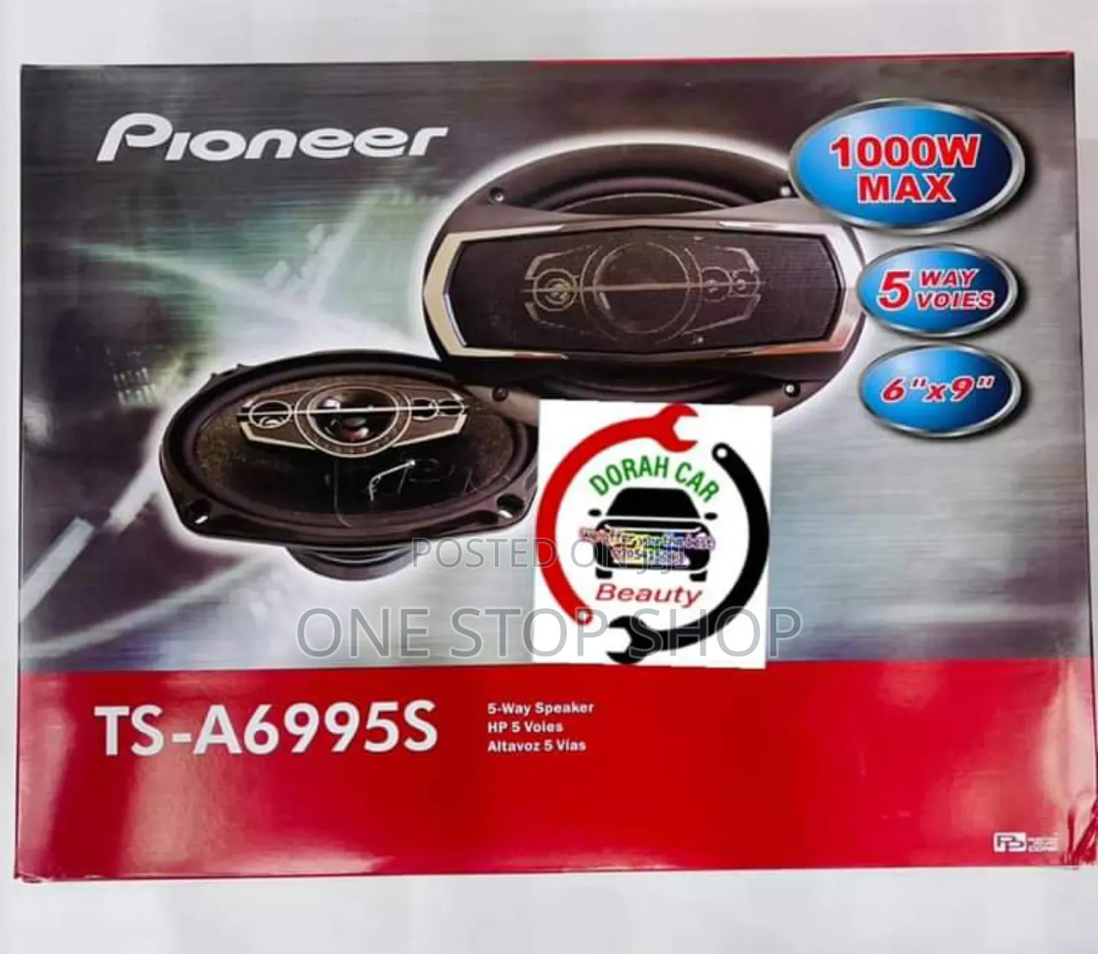 Brand New 1000w 6by9 Pioneer Generic Speakers
