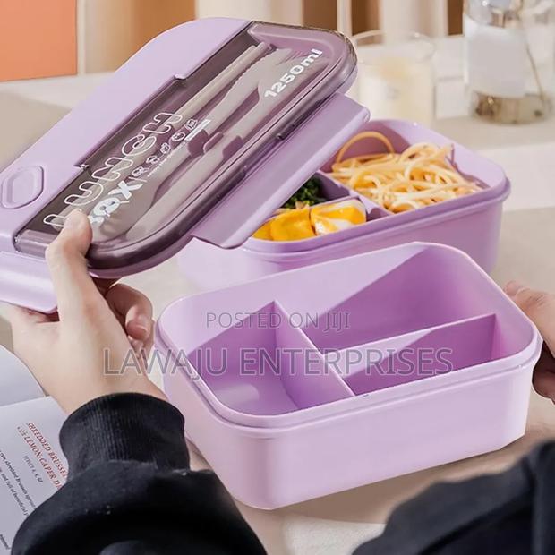 3 Grid Bento Lunch Box