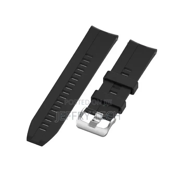 Silicone Wriest Rubber Band Watch Strap 22mm for Huawei GT 3
