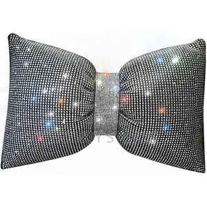 Luxury Rhinestone Car Head Rest Pillow