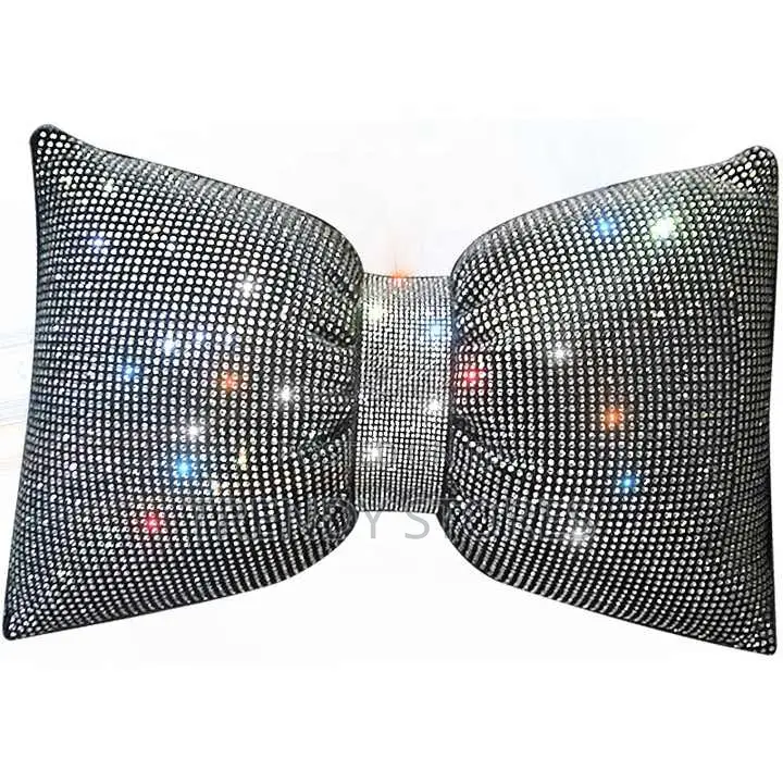 Luxury Rhinestone Car Head Rest Pillow
