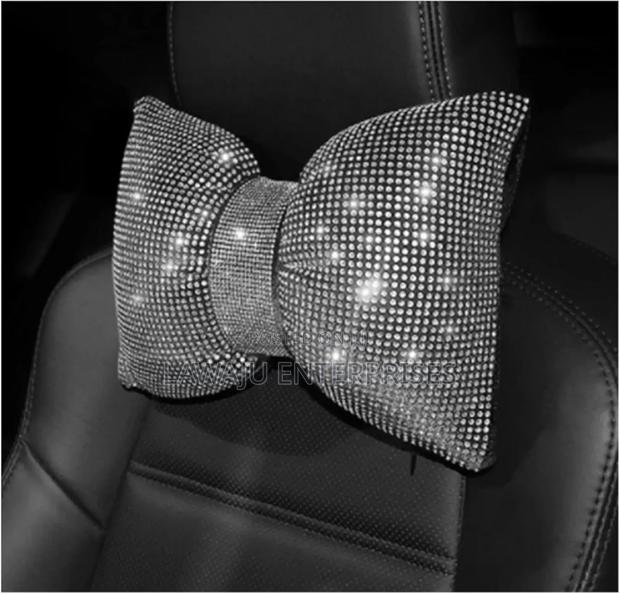 Universal Bow Knot Rhinestone Pillow - main view