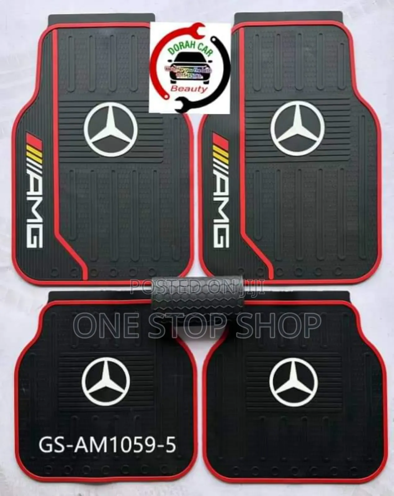 Mercedes 5pc Branded Floor Carpet Mats