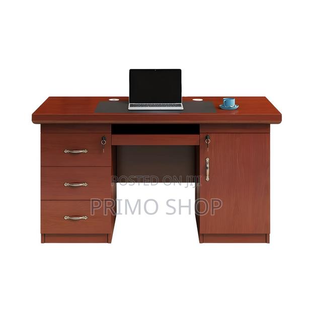 1200mm Executive Office Desk With Lockable Drawers - thumbnail 14