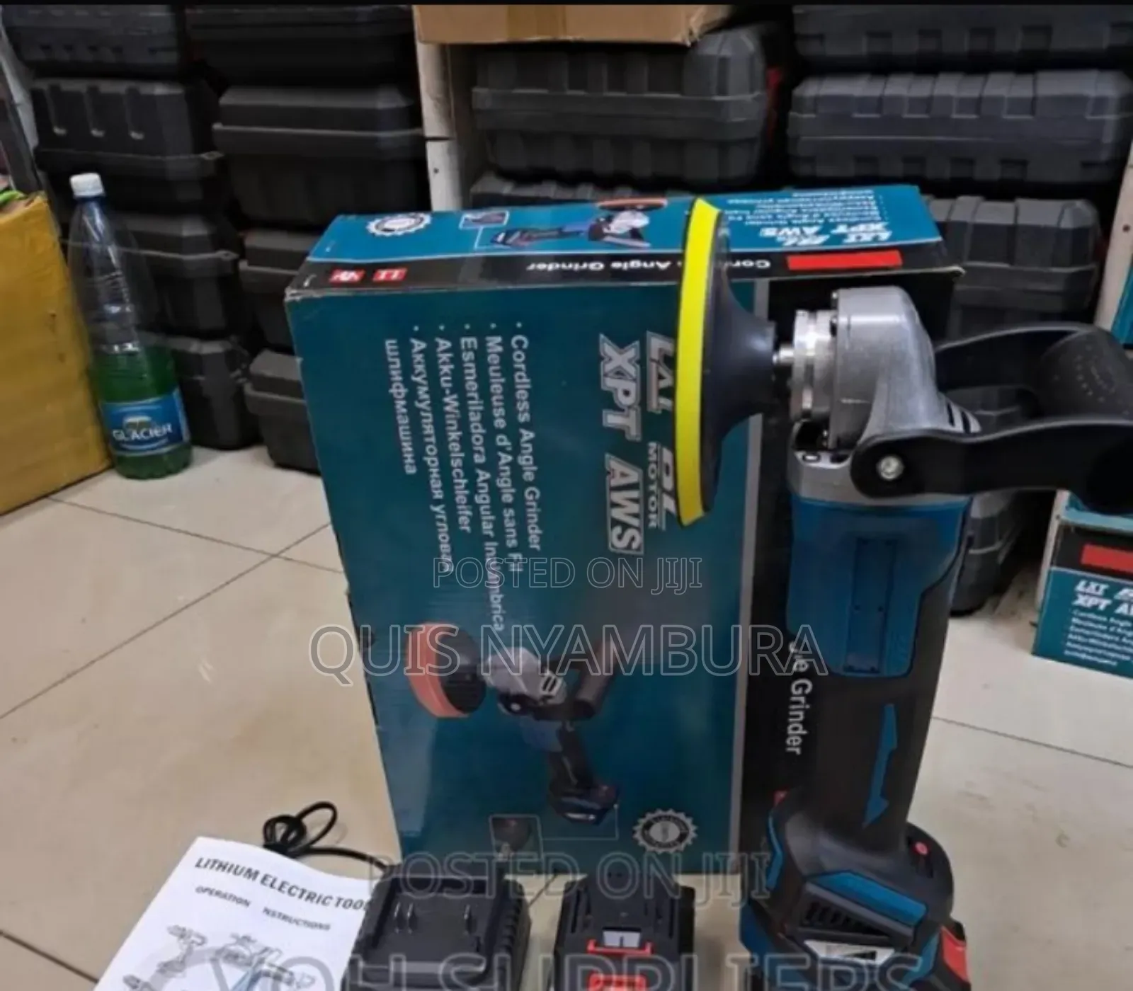 Cordless Polisher Rechargeable Buffing Machine