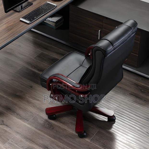 Office Seat, Bliss Executive Leather Office Chair - thumbnail 8