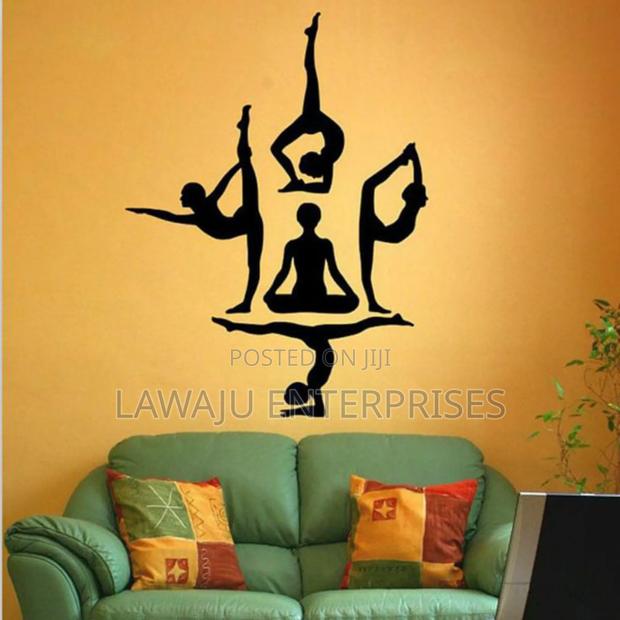Yoga Pose Wall Sticker