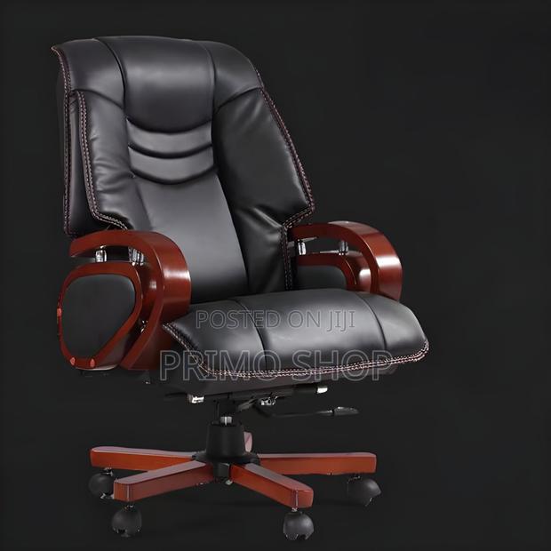 Boss Office Chairs, Comfy Executive Leather Recliner Seat - thumbnail 6