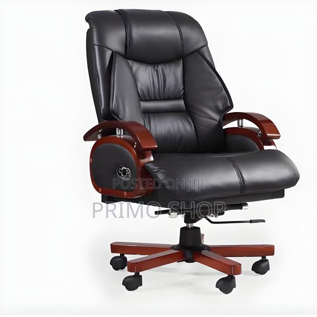 Boss Office Chairs, Comfy Executive Leather Recliner Seat - thumbnail 7