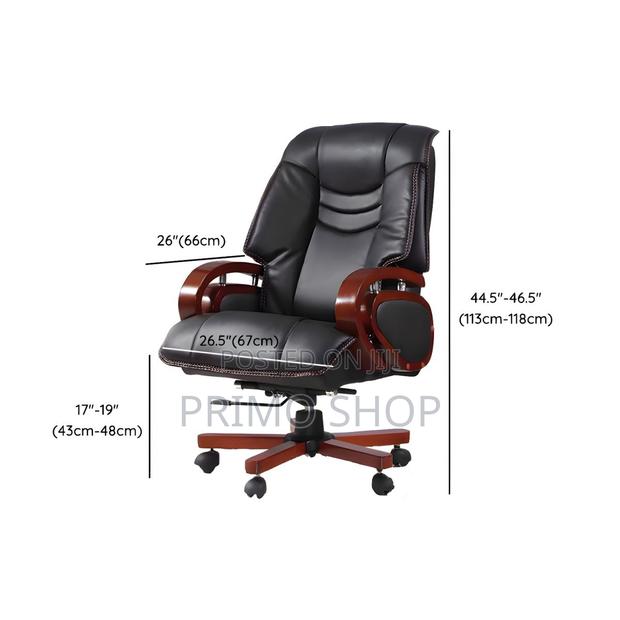 Boss Office Chairs, Comfy Executive Leather Recliner Seat - thumbnail 8