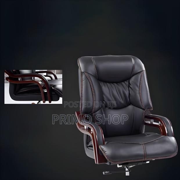 Boss Office Chairs, Comfy Executive Leather Recliner Seat - thumbnail 12