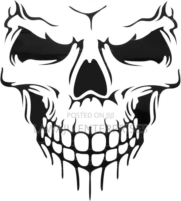 Skull Wall Sticker - main view