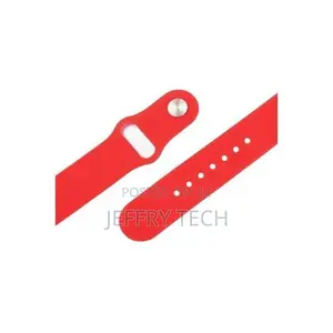 Silicone Sport Band for Apple Watch Series 7 - 45mm - Red