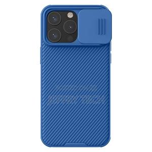 Blue Nillkin Apple iPhone15 Pro Max Camshield Pro Case - Blu - thumbnail 2