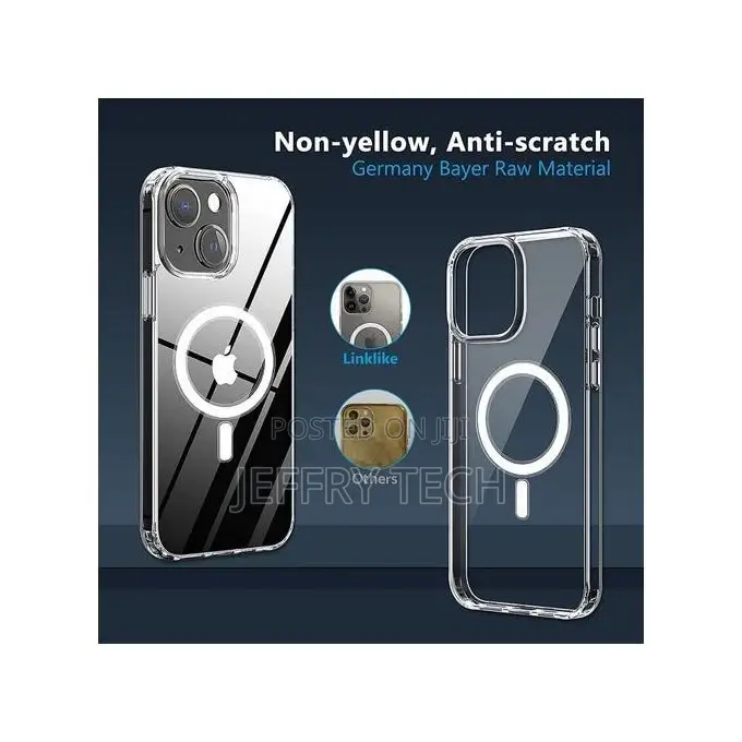 iPhone 14 (6.1 Inch) Case Compatible With Magsafe Clear Cove