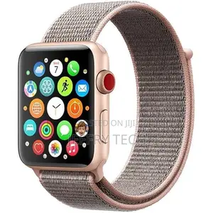 Nylon Sport Band for Apple Watch 49mm 45mm 44mm 42mm, Soft R