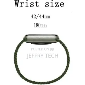 Braided Solo Loop Band Compatible With Apple Watch Band 45mm