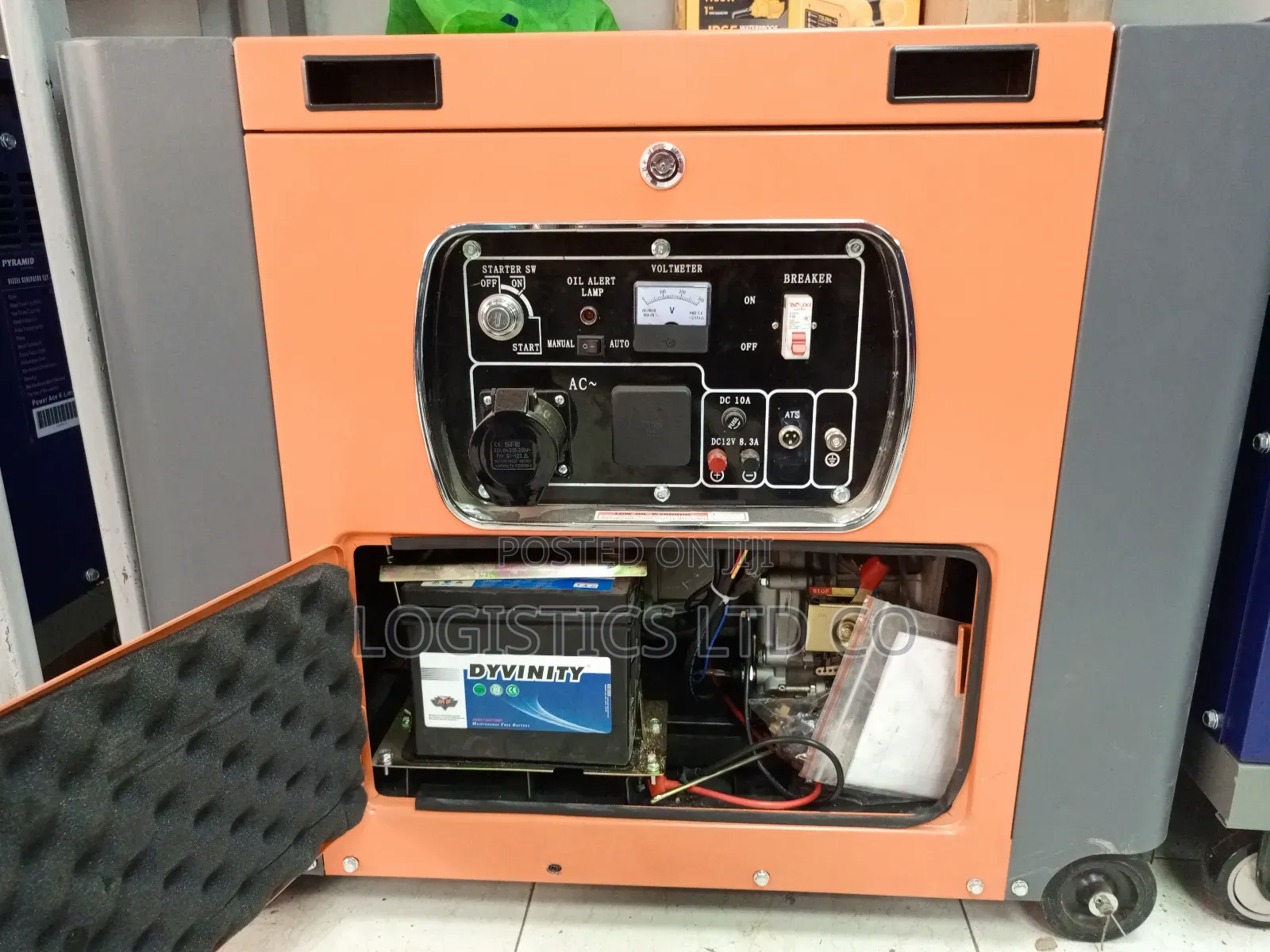 Kicho Japan 5gf-Ldex 7kva Silent Diesel Generator With ATS