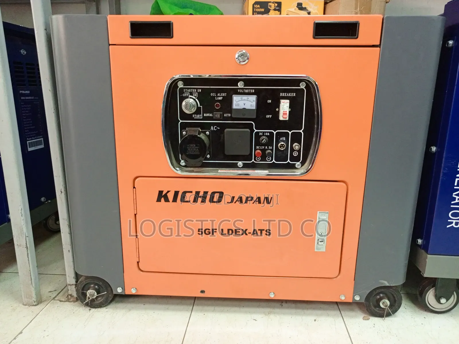 Kicho Japan 5gf-Ldex 7kva Silent Diesel Generator With ATS