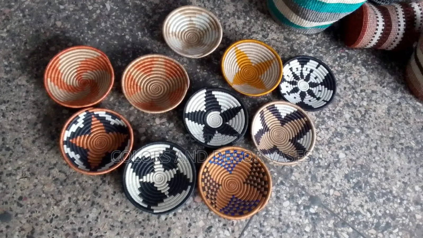 Size 8 Inches Wall Decor Baskets