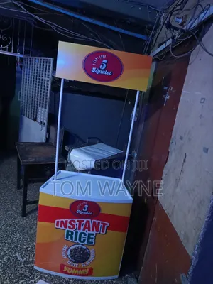 Sampling Kiosk Branded With Your Company Logos and Products