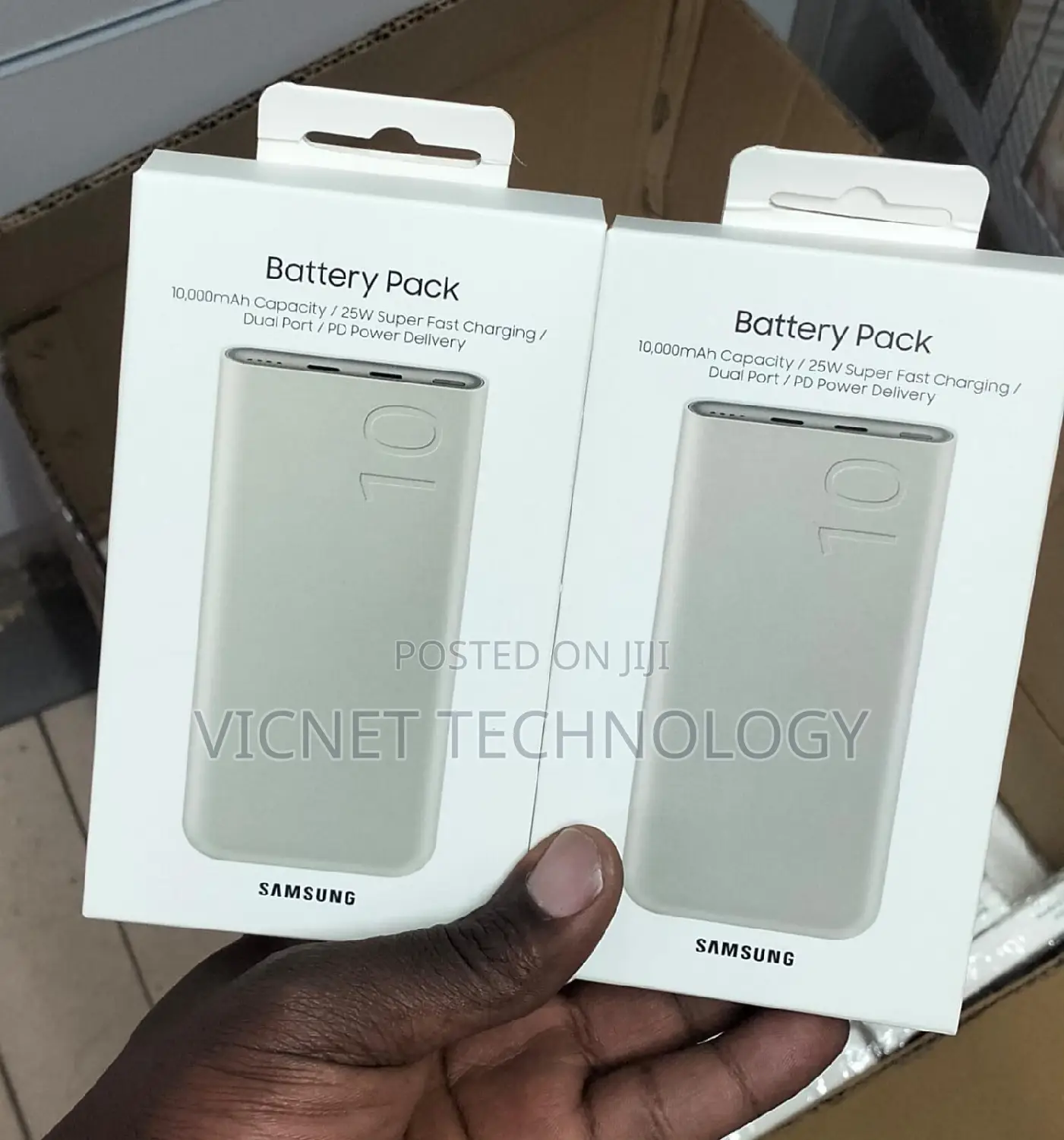 Samsung 10000mah Usb-C Power Bank With 25W Fast Charge
