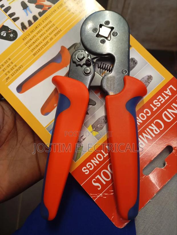 Wire Ferrule Crimper: Self-Adjusting Crimping Plier - main view
