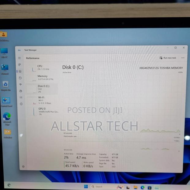 Laptop Microsoft Surface 3 16GB Intel Core I7 SSD 512GB - thumbnail 3