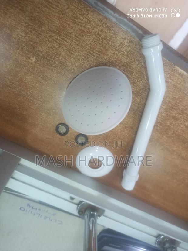 Plastic Adjustable Shower Rose - thumbnail 2
