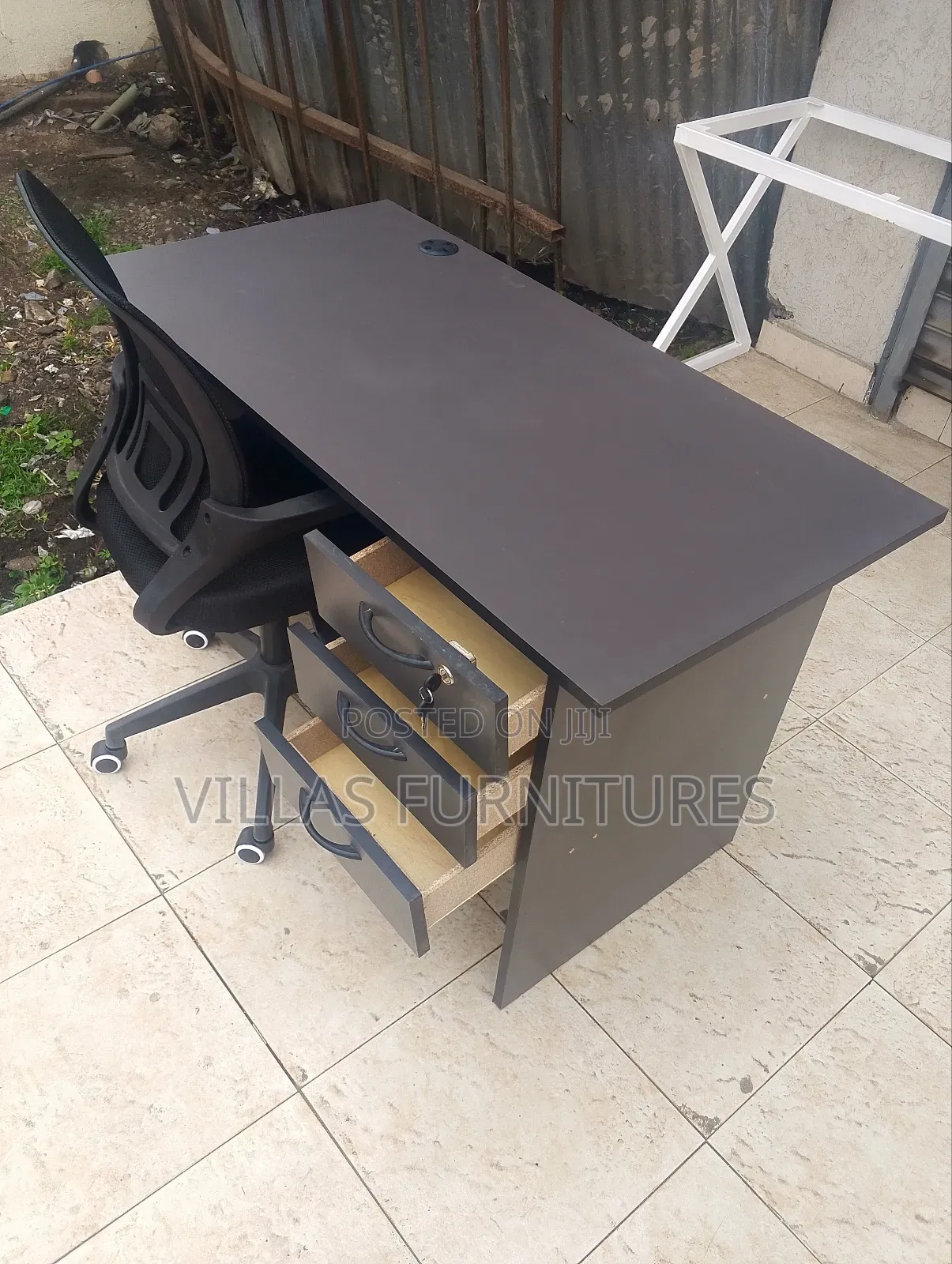 Office Desk and Office Chair