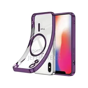 Plating Magsafe Case for iPhone Xswirelesscharging Magnetic
