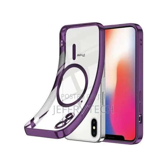 Plating Magsafe Case for iPhone Xswirelesscharging Magnetic