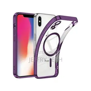 Plating Magsafe Case for iPhone Xswirelesscharging Magnetic