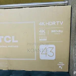 TCL 43 Inch Google Tv!! 43” Gaming!! Tv ()